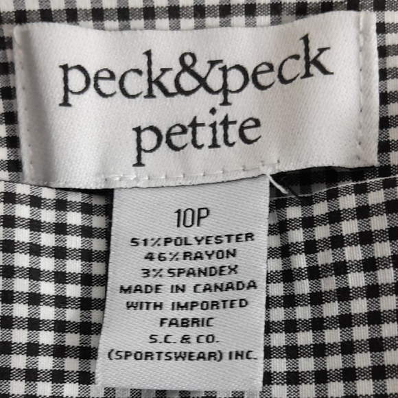 Peck & Peck Gray Dress Pants Classic Straight-Leg - Picture 2 of 16